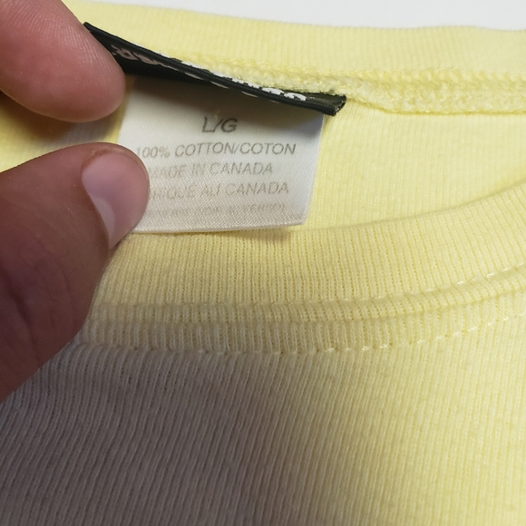 Joe Boxer Y2K Cocktails Top Yellow - Picture 4 of 5